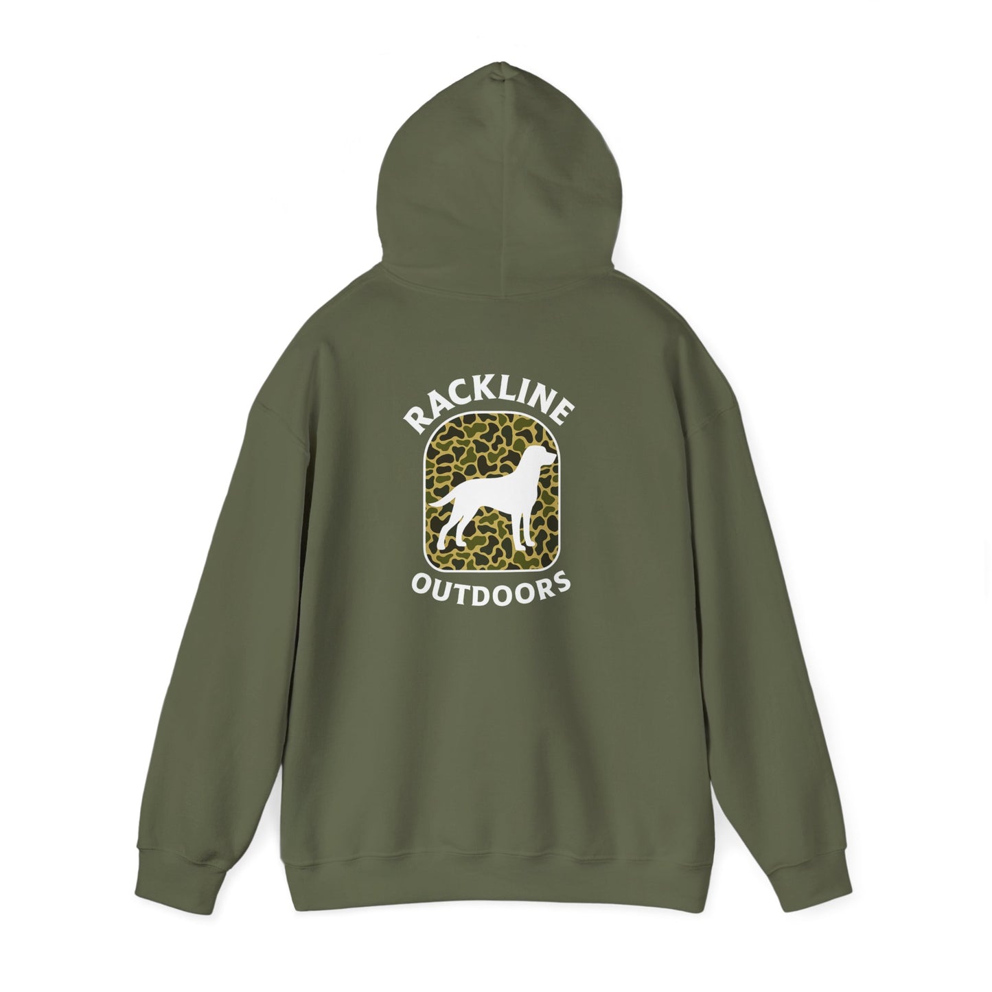 Retro Dog Badge Hoodie