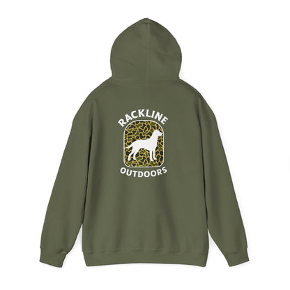 Retro Dog Badge Hoodie