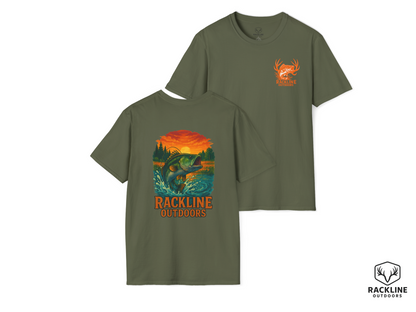 RackLine Outdoors – “Sunset Slammer” Tee