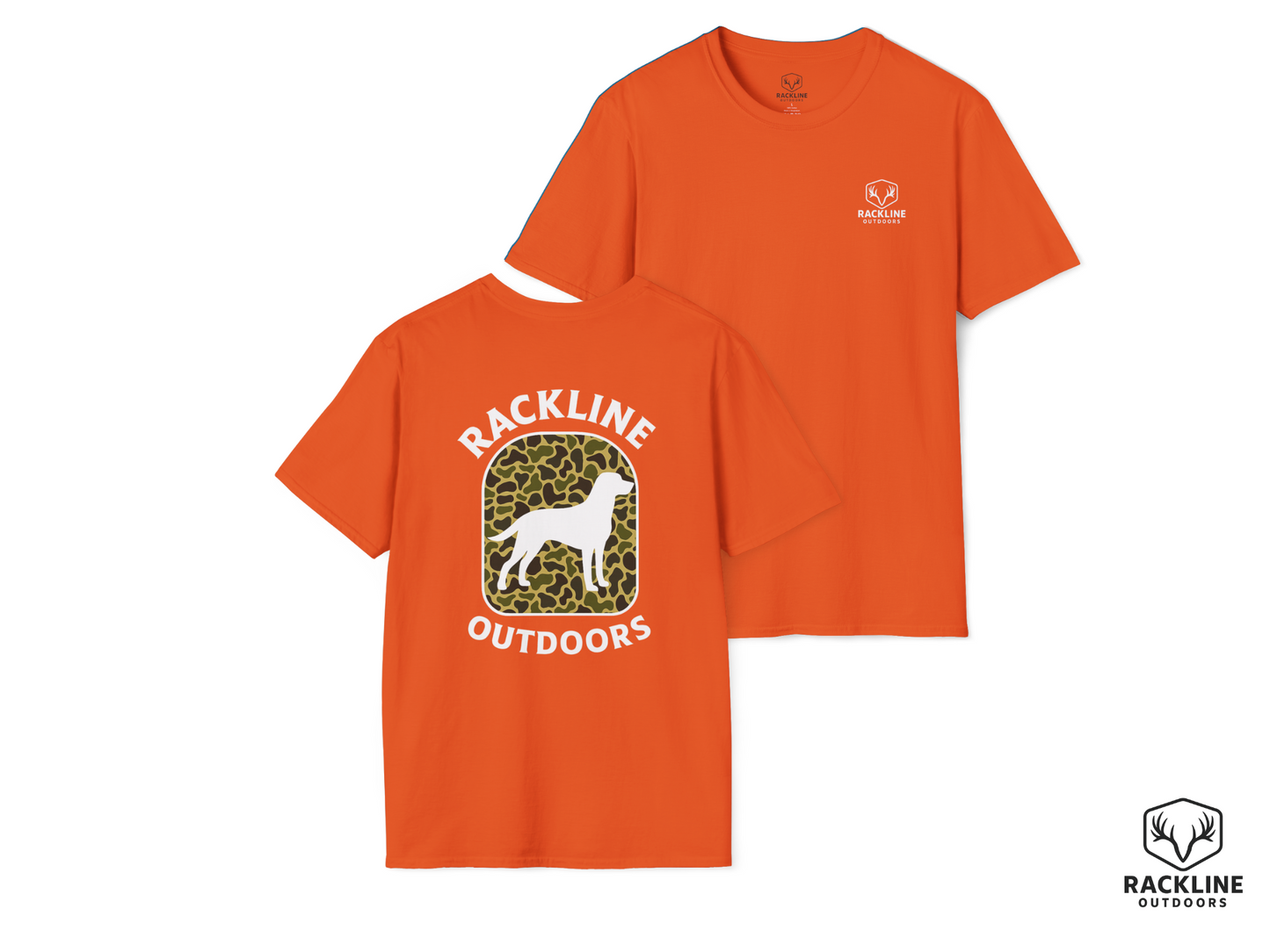 RackLine Retro Dog Badge Tee