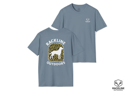 RackLine Retro Dog Badge Tee