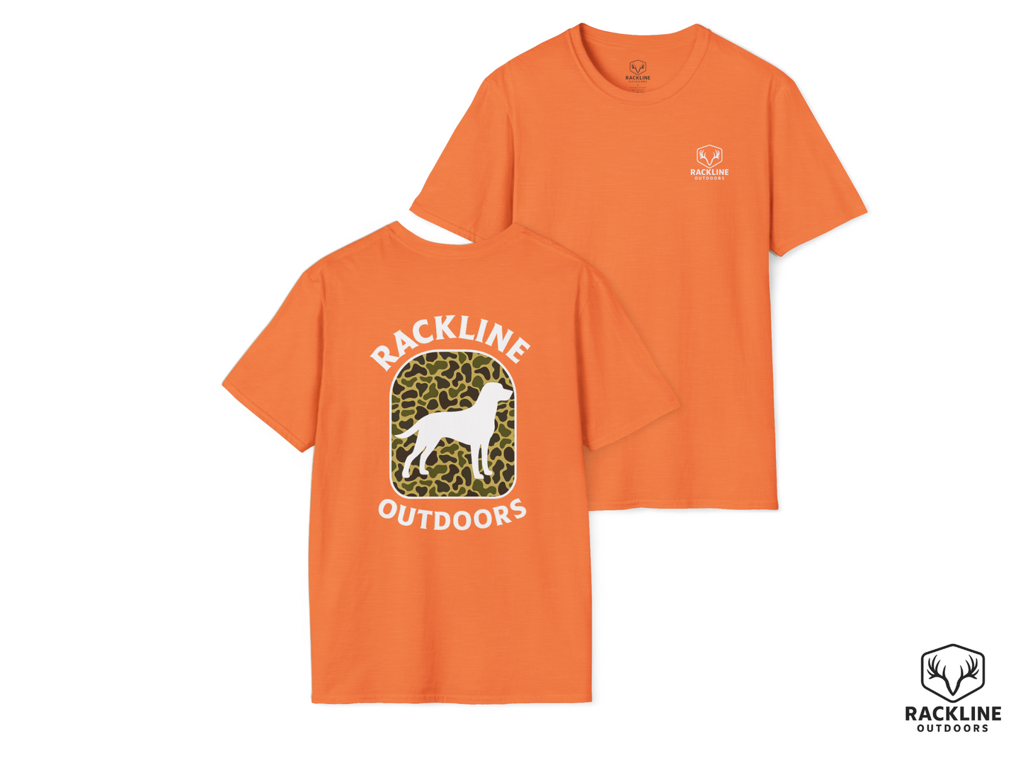 RackLine Retro Dog Badge Tee