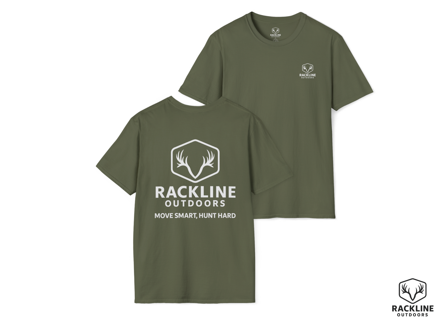 RackLine Whiteout Logo Tee
