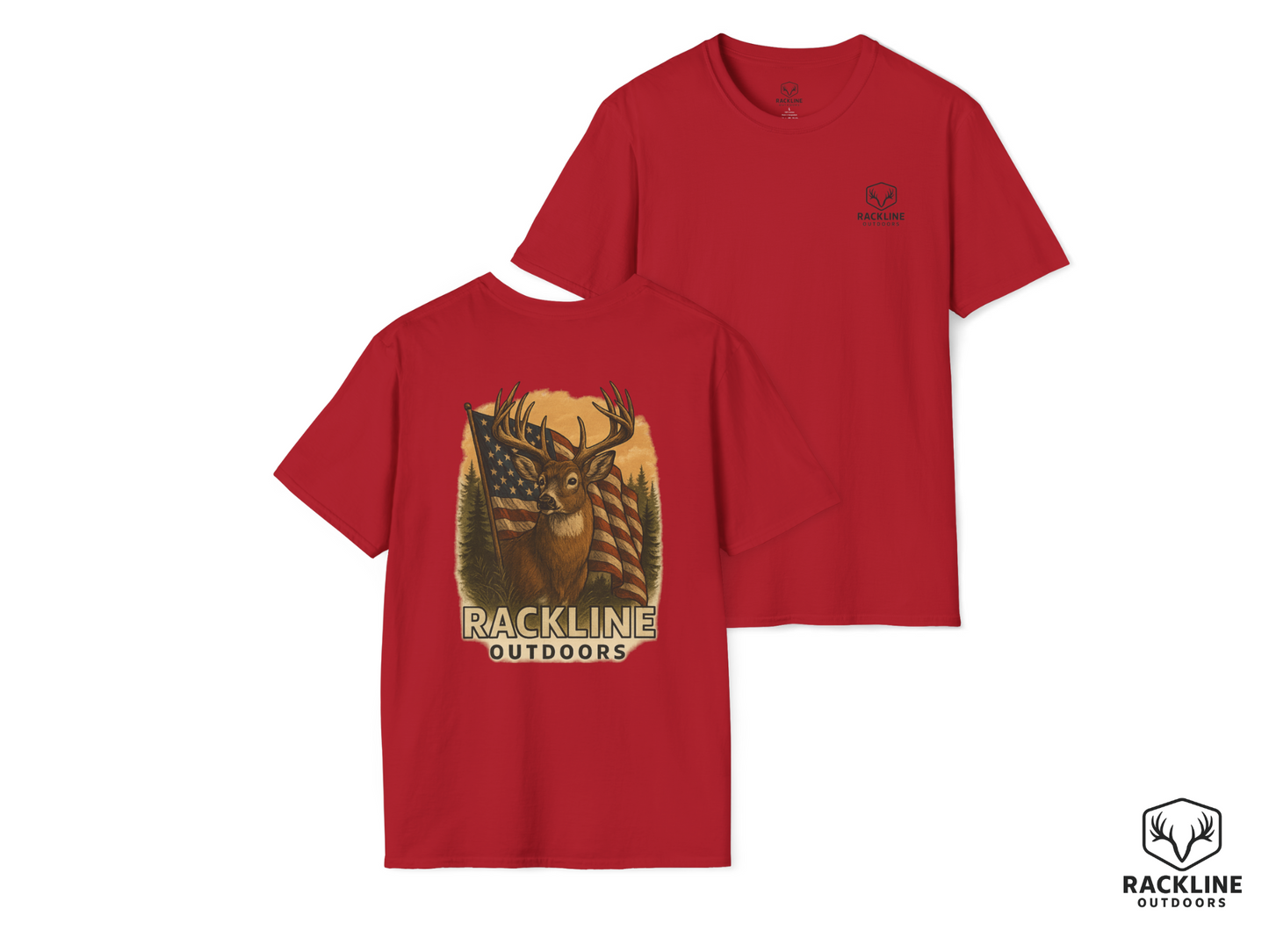 RackLine Outdoors – “American Bruiser” Tee