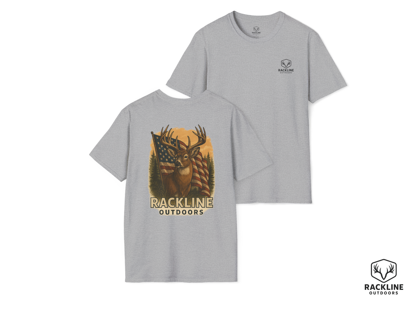RackLine Outdoors – “American Bruiser” Tee