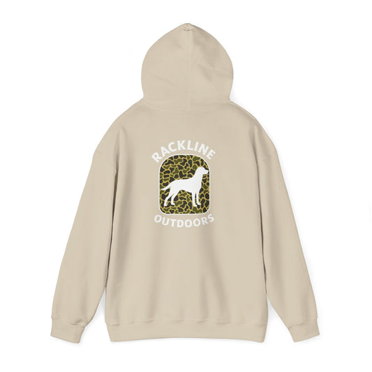 Retro Dog Badge Hoodie